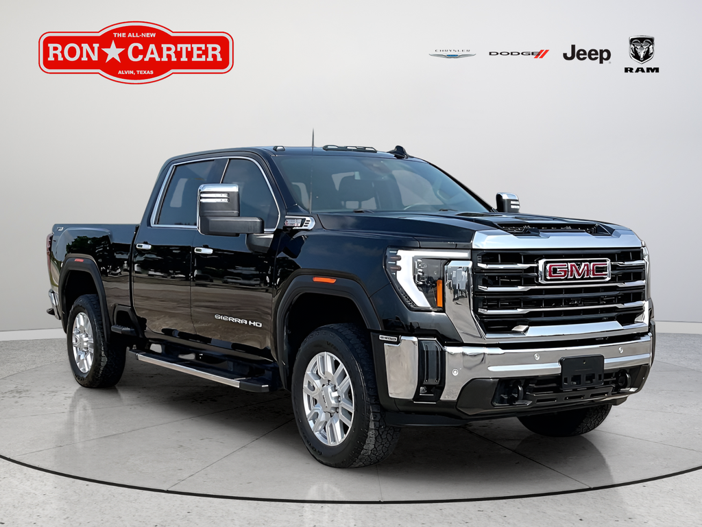 Onyx Black 2024 GMC Sierra 2500HD Pickup Truck Four-Wheel Drive Automatic