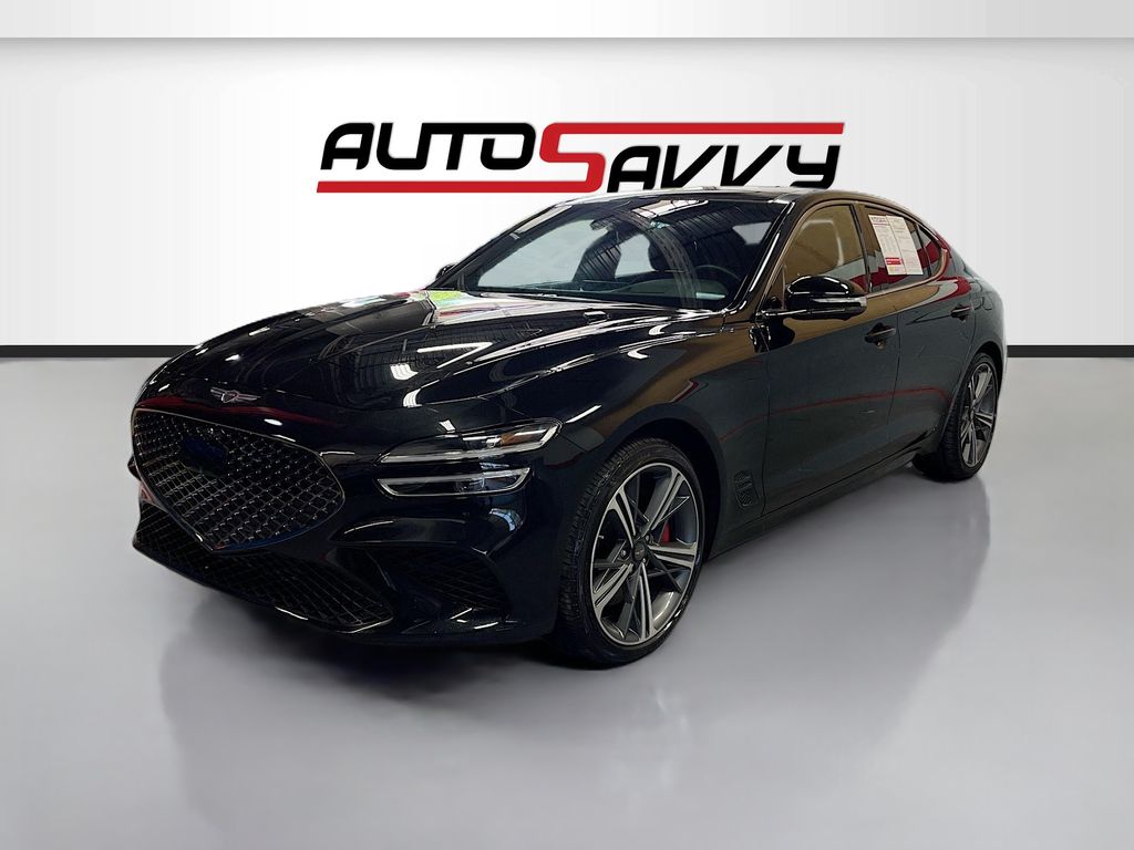 Used 2024 Black Genesis 3.3T Sport Advanced image 3