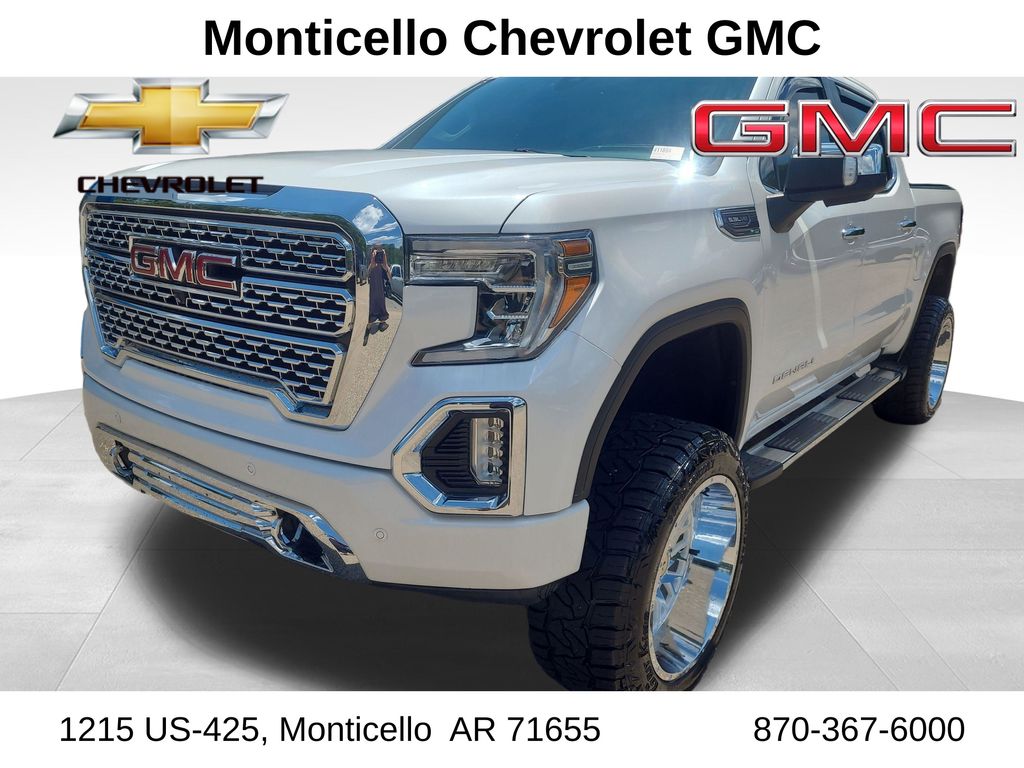 White Frost Tricoat 2020 GMC Sierra 1500 Pickup Truck 4X2 8-Speed Automatic