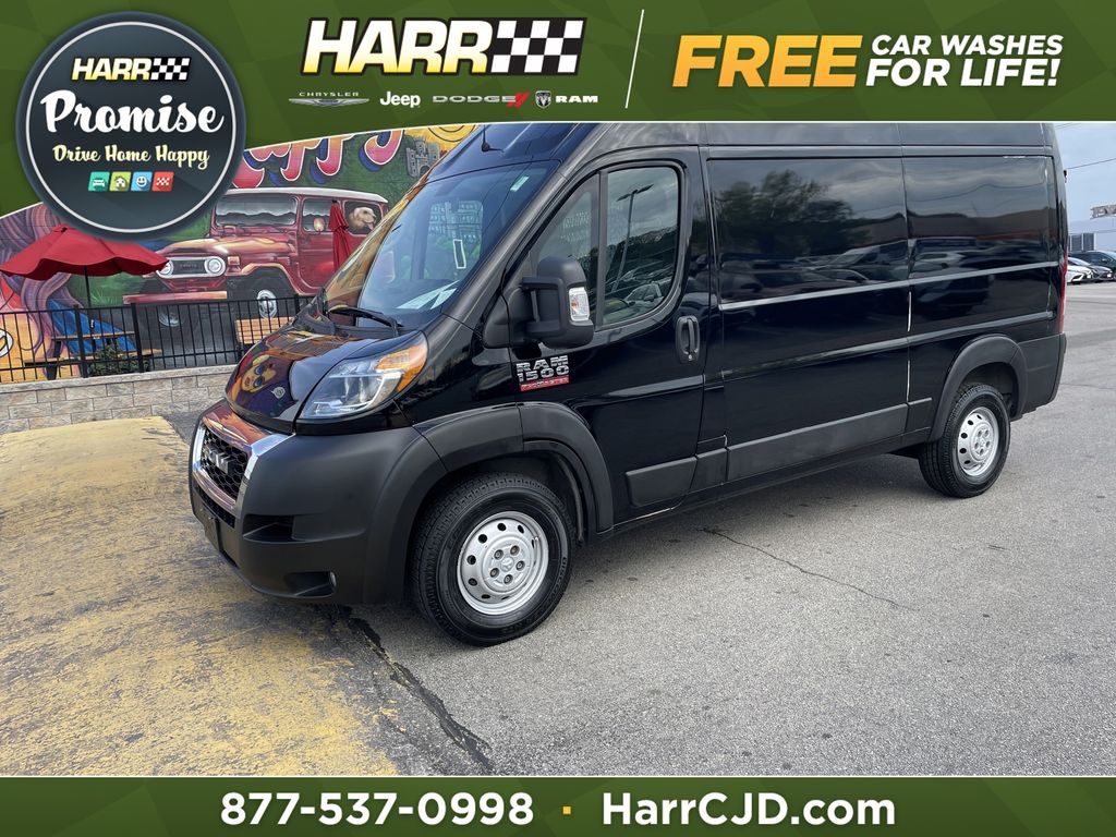 Black Clearcoat 2021 RAM ProMaster Van Front-Wheel Drive 6-Speed Automatic