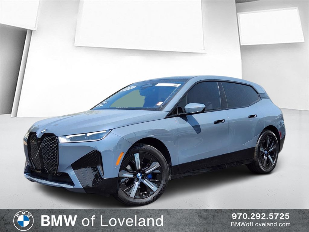 Storm Bay Metallic 2023 BMW iX SUV / Crossover All-Wheel Drive Automatic