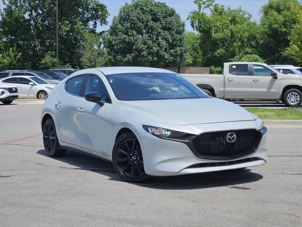 Ceramic White 2024 Mazda MAZDA3 Hatchback Front-Wheel Drive 6-Speed Automatic