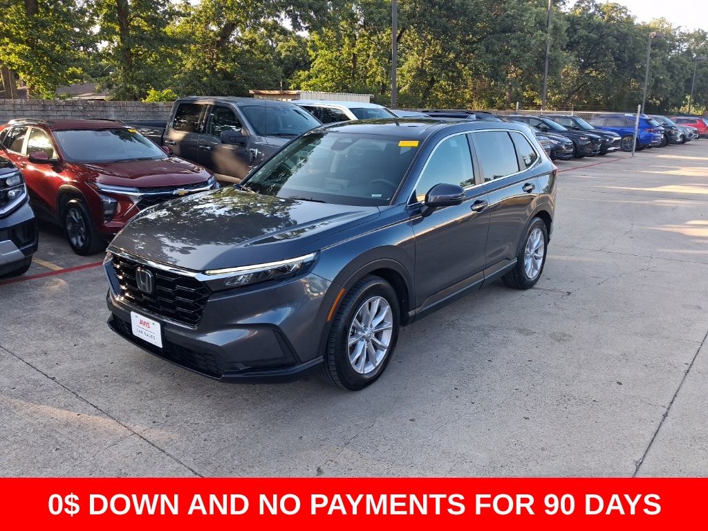 Gray 2025 Honda CR-V EX FWD SUV / Crossover Front-Wheel Drive Continuously Variable Transmission