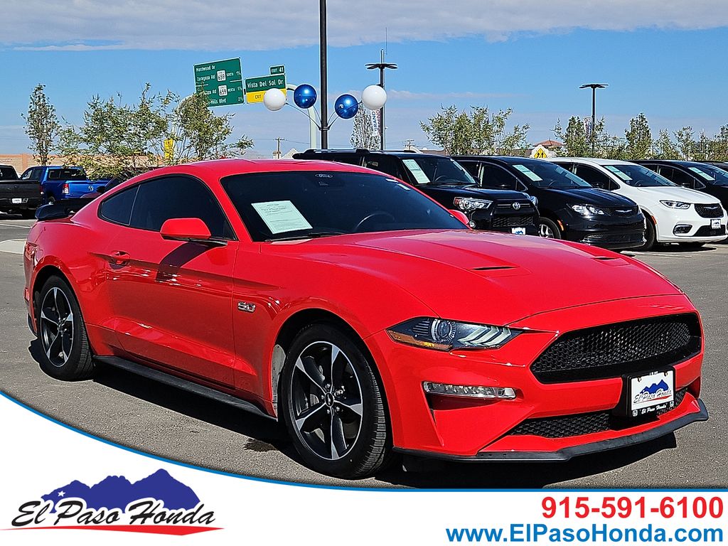 Race Red 2022 Ford Mustang Coupe Rear-Wheel Drive Automatic