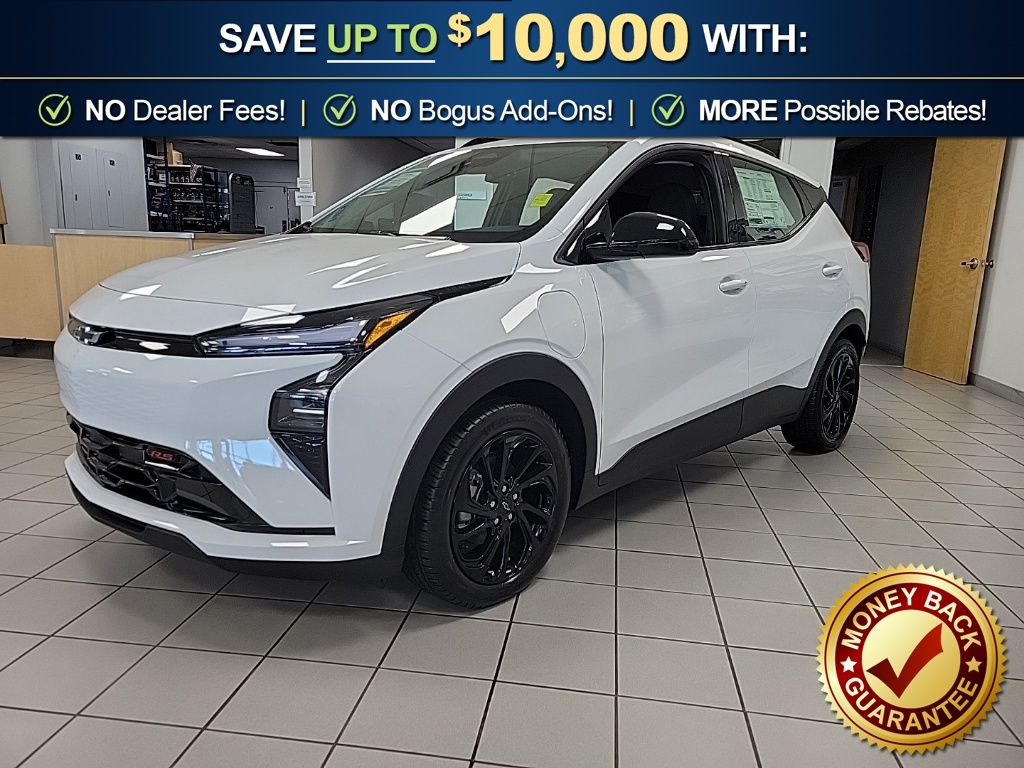 Summit White 2027 Chevrolet Bolt RS FWD SUV / Crossover Front-Wheel Drive 1-Speed Automatic