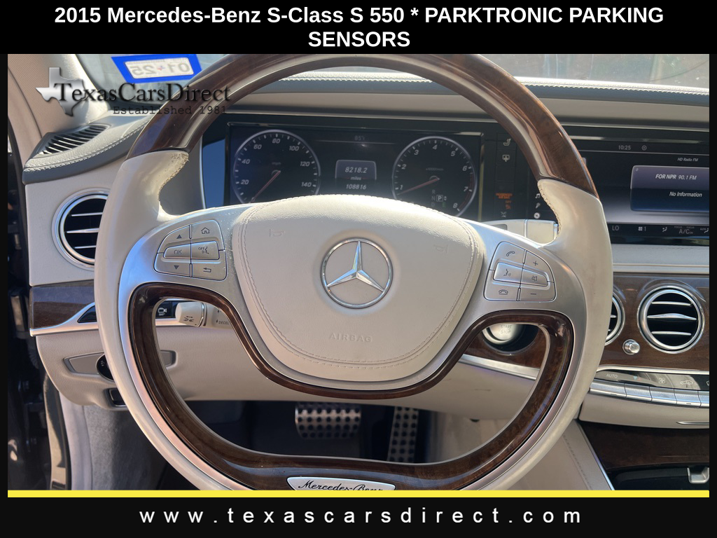 2015 Mercedes-Benz S-Class S 550 7