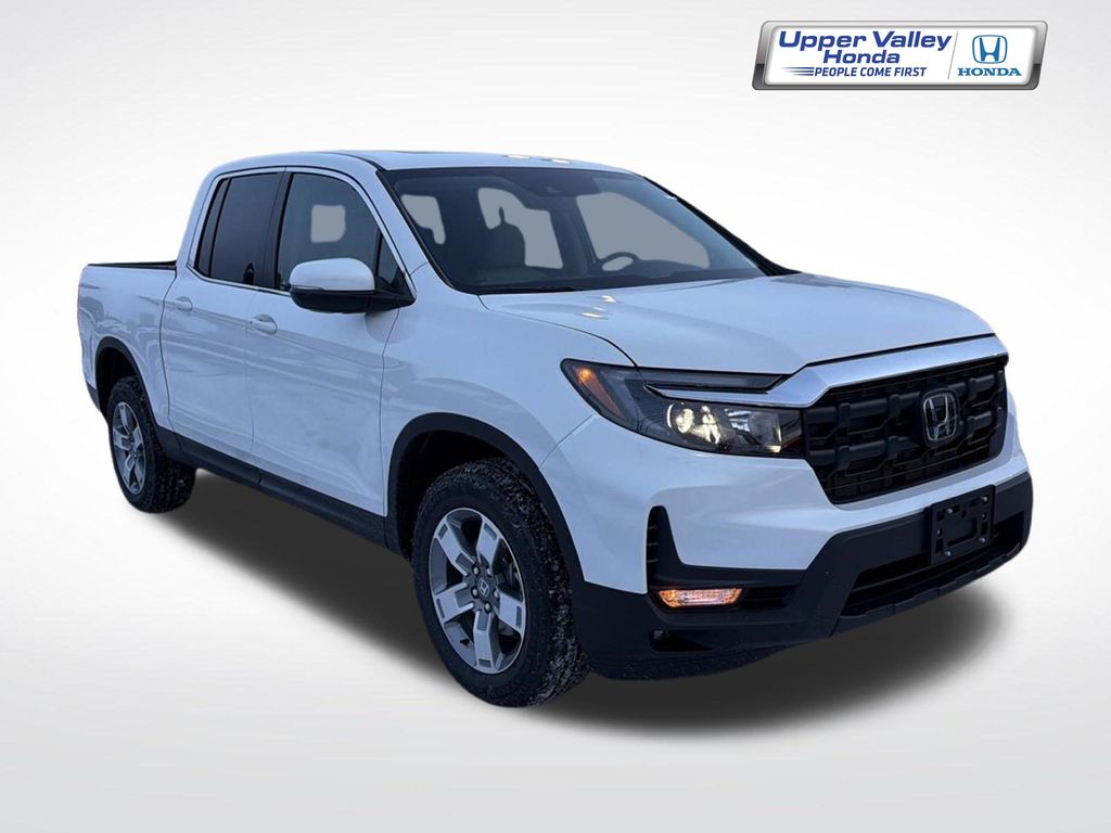 Platinum White Pearl 2026 Honda Ridgeline Pickup Truck All-Wheel Drive 9-Speed Automatic