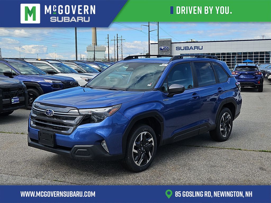 Daybreak Blue Pearl 2026 Subaru Forester Hybrid SUV / Crossover All-Wheel Drive Continuously Variable Transmission