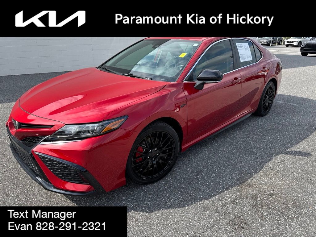 Supersonic Red 2023 Toyota Camry Sedan Front-Wheel Drive 8-Speed Automatic