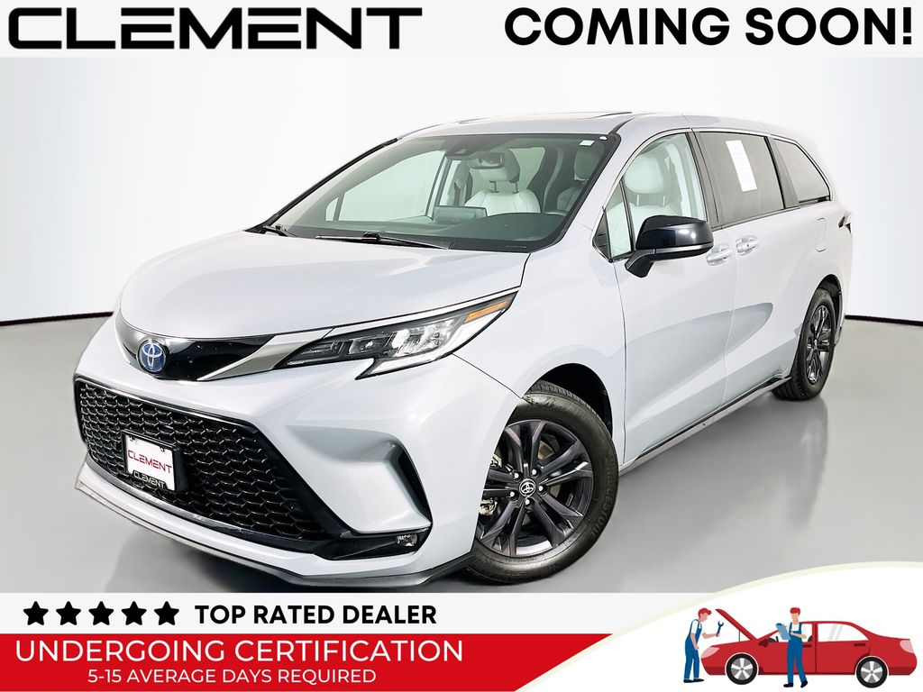 Cement 2024 Toyota Sienna Minivan All-Wheel Drive Continuously Variable Transmission
