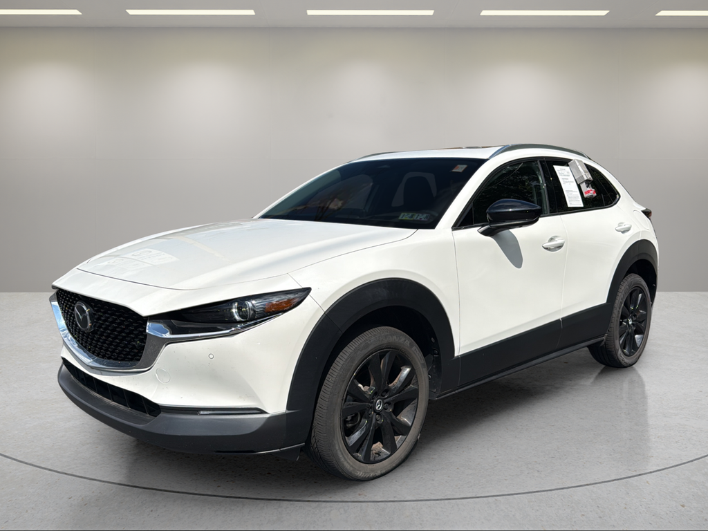 2024 Mazda CX-30 2.5 Turbo Premium Plus Package White at Subaru and VW of Moon Township