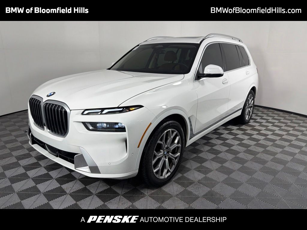 Alpine White 2026 BMW X7 xDrive40i SUV / Crossover All-Wheel Drive 8-Speed Automatic