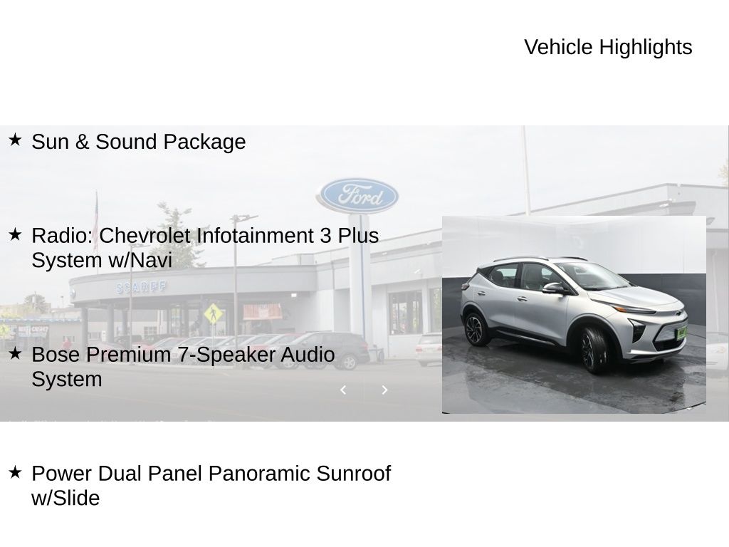2022 Chevrolet Bolt EUV FWD Premier