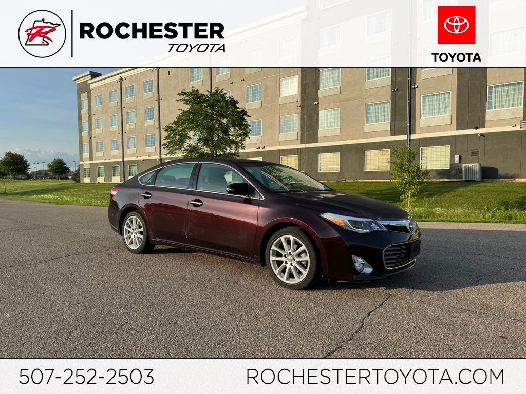 Red (Sizzling Crimson Mica) 2014 Toyota Avalon Sedan Front-Wheel Drive 6-Speed Automatic