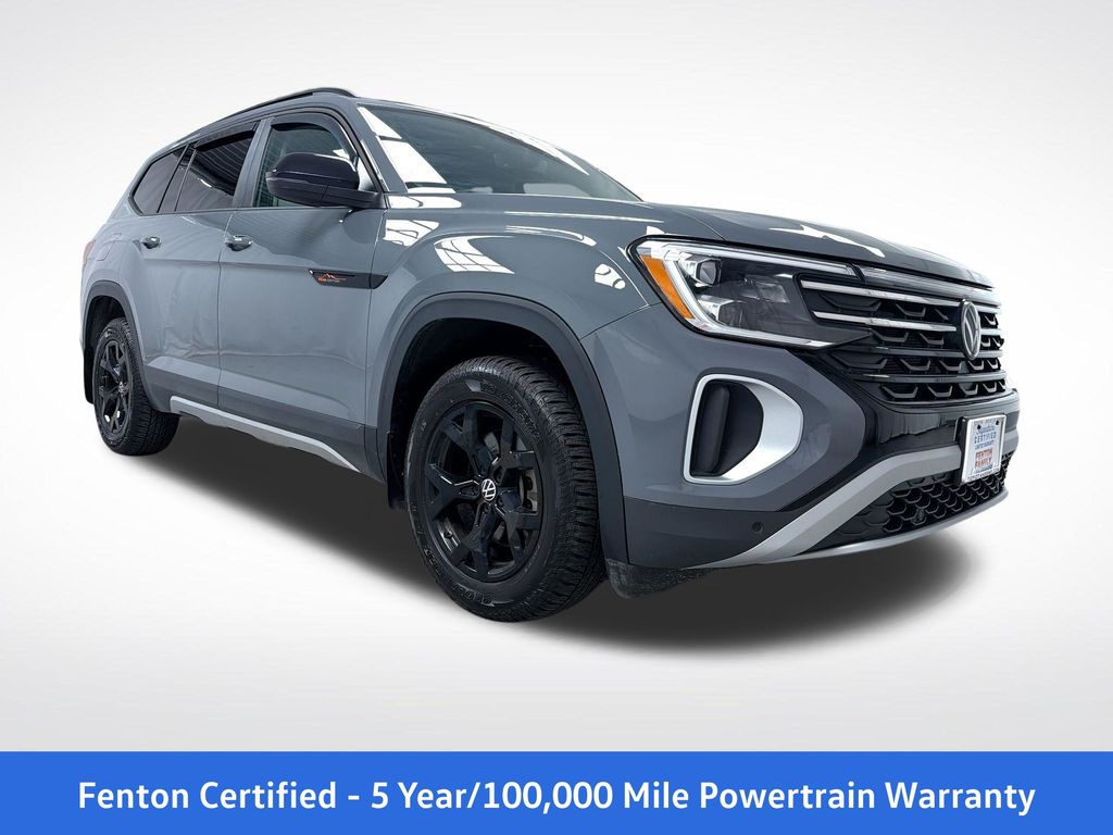 Gray 2024 Volkswagen Atlas SUV / Crossover All-Wheel Drive 8-Speed Automatic