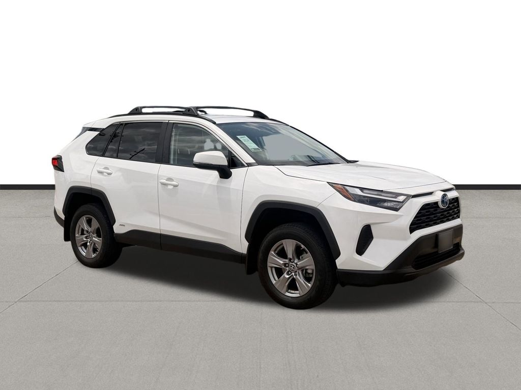 2024 Toyota RAV4 Hybrid LE White at Don McGill Toyota