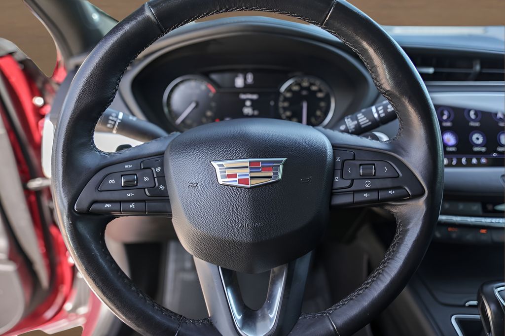 Used 2019 Red Cadillac Premium Luxury image 12