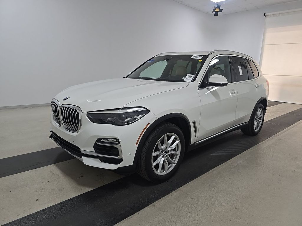 Alpine White 2020 BMW X5 SUV / Crossover Rear-Wheel Drive 8-Speed Automatic