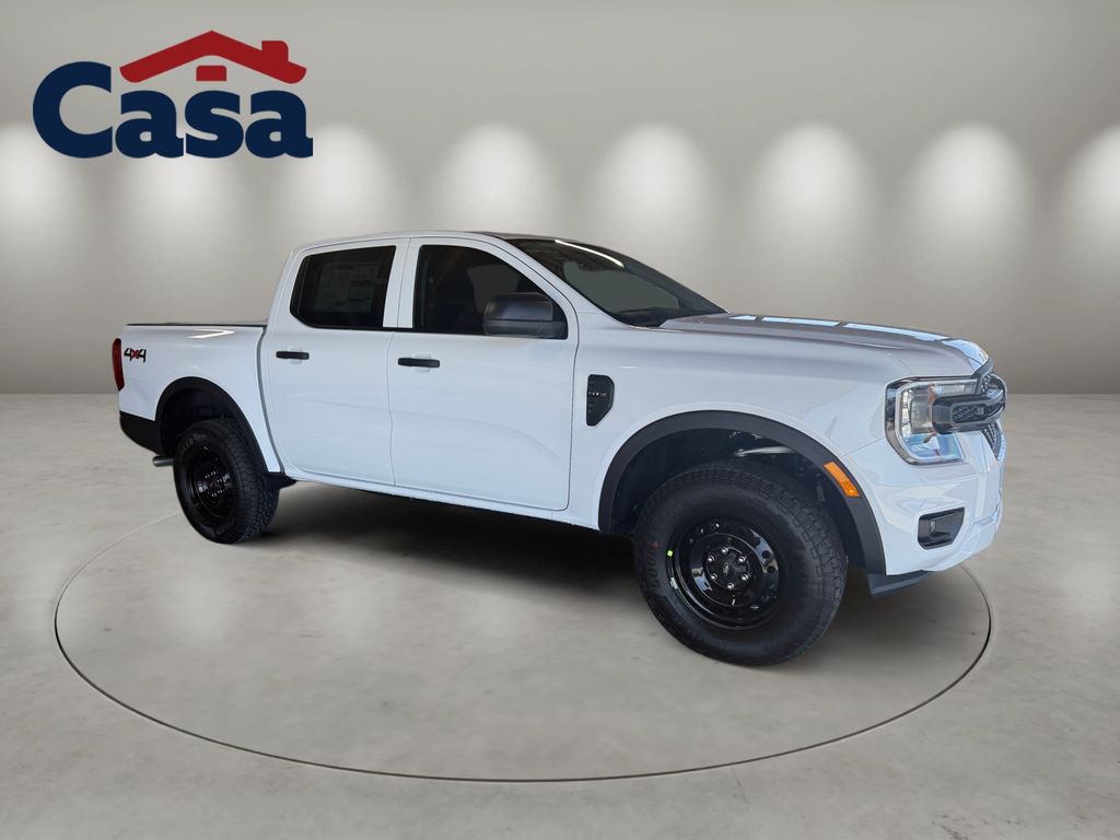 Oxford White 2026 Ford Ranger XL SuperCrew 4WD Pickup Truck Four-Wheel Drive Automatic