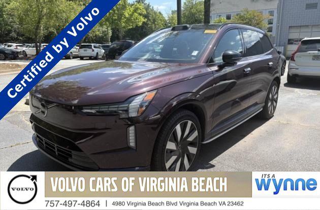 Mulberry 2025 Volvo EX90 SUV / Crossover All-Wheel Drive 1-Speed Automatic