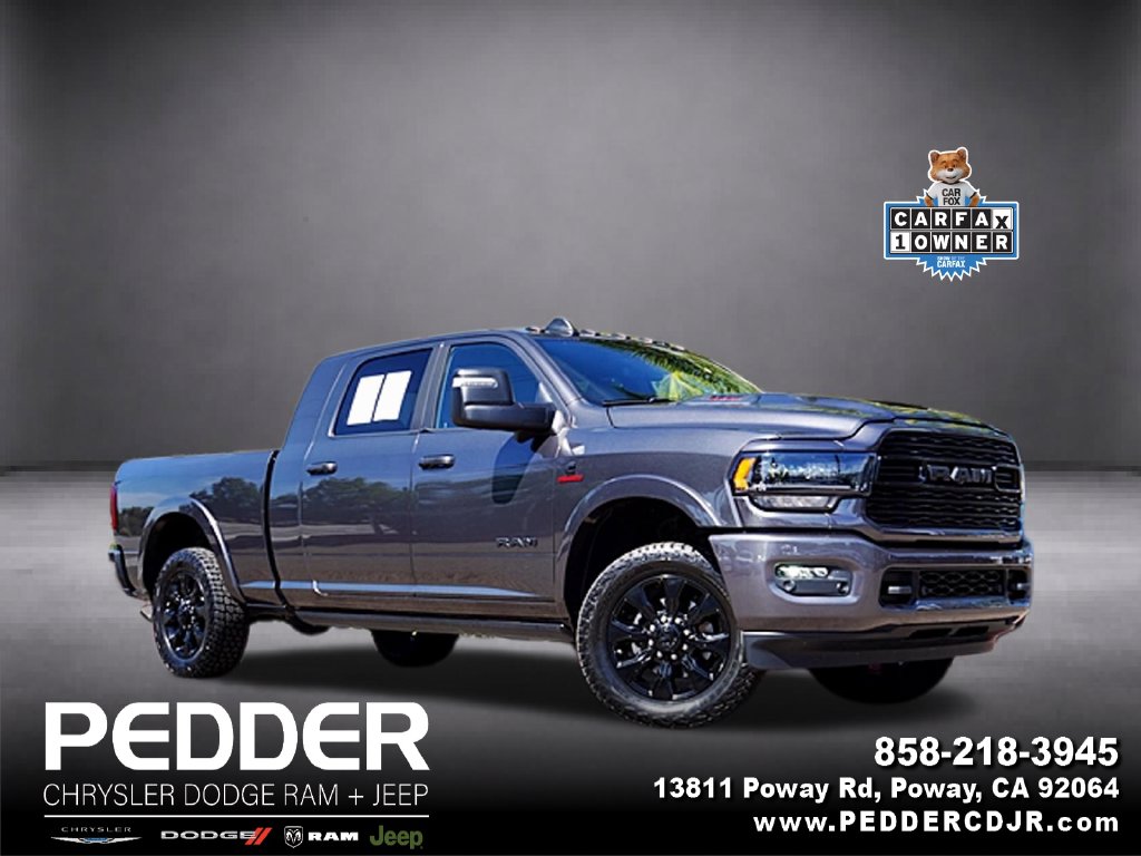 Gray (Granite Crystal Metallic Clearcoat) 2023 RAM 2500 Pickup Truck Four-Wheel Drive 6-Speed Automatic