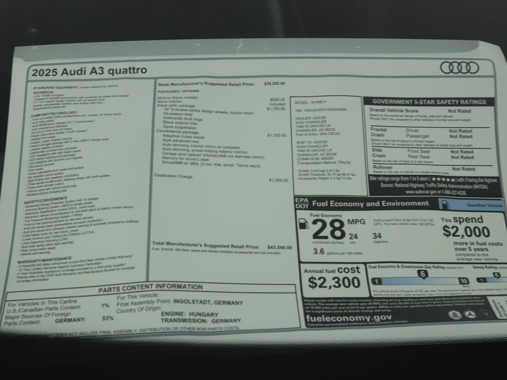 2025 Audi A3  10