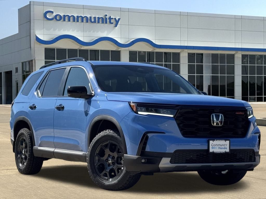 2025 Honda Pilot TrailSport Blue at Community Honda