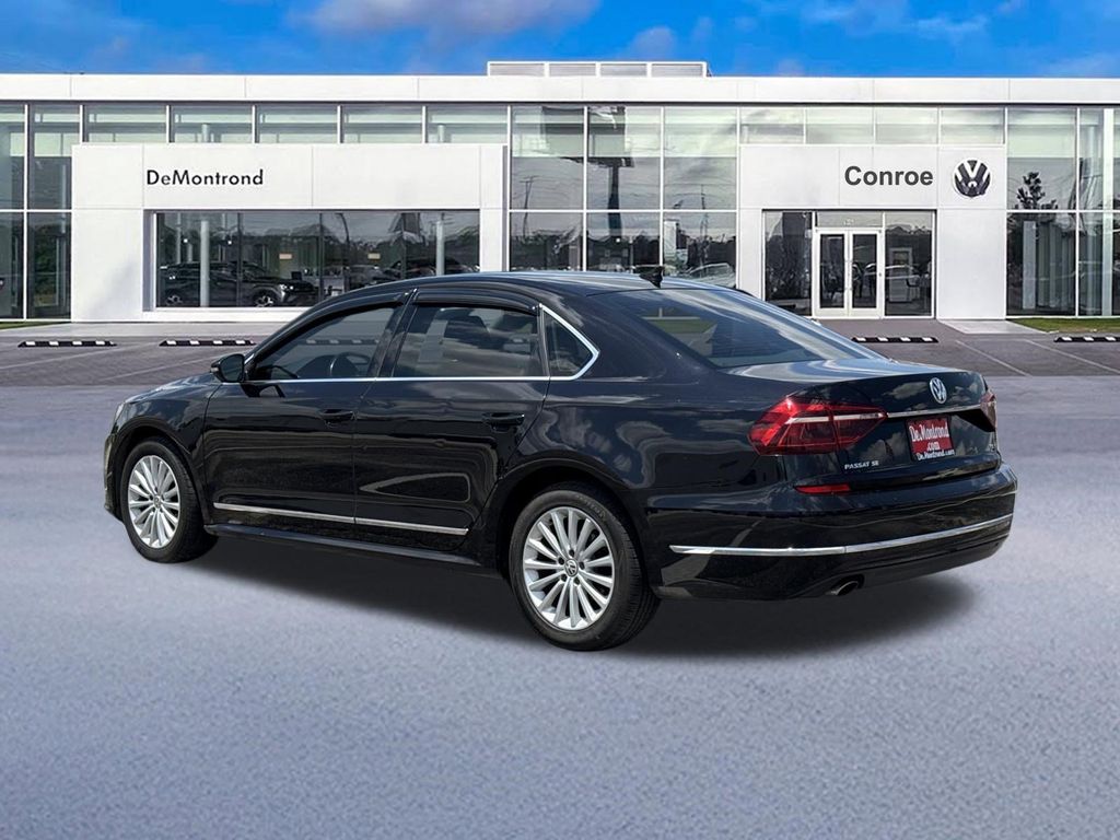 2017 Volkswagen Passat 1.8T SE Black at North Houston Mitsubishi