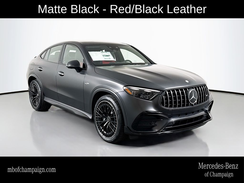Gray (MANUFAKTUR Exclusive Graphite Grey Magno) 2026 Mercedes-Benz GLC AMG GLC 43 4MATIC SUV / Crossover All-Wheel Drive 9-Speed Automatic