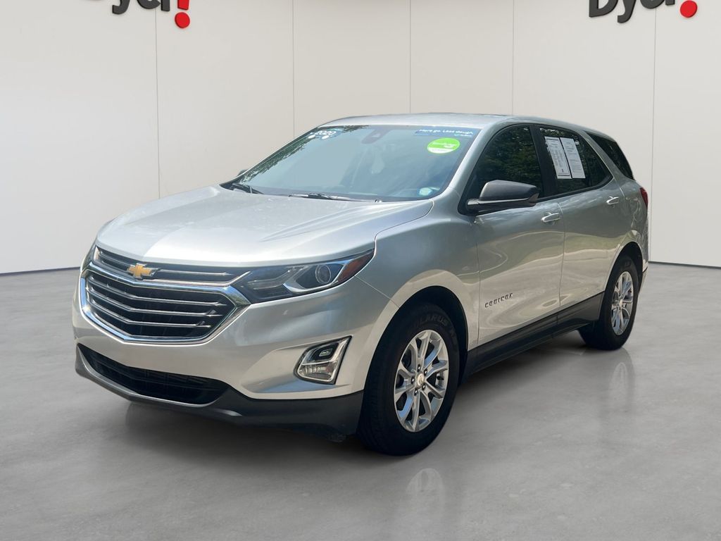 Silver Ice Metallic 2020 Chevrolet Equinox SUV / Crossover Front-Wheel Drive 6-Speed Automatic Overdrive