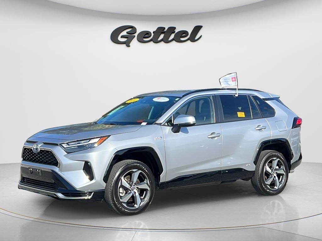 Silver Sky Metallic 2024 Toyota RAV4 Prime SUV / Crossover All-Wheel Drive Continuously Variable Transmission