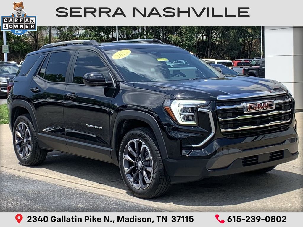 Black (Ebony Twilight Metallic) 2025 GMC Terrain Elevation AWD SUV / Crossover Four-Wheel Drive 8-Speed Automatic Overdrive