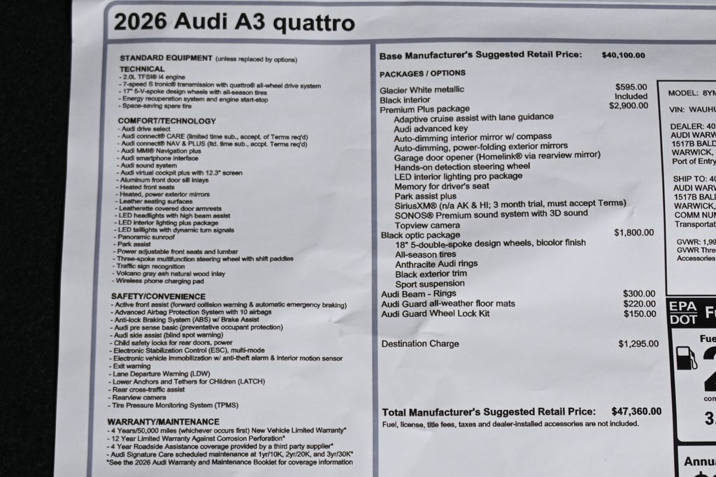 Thumbnail: 2026 Audi A3 - 30