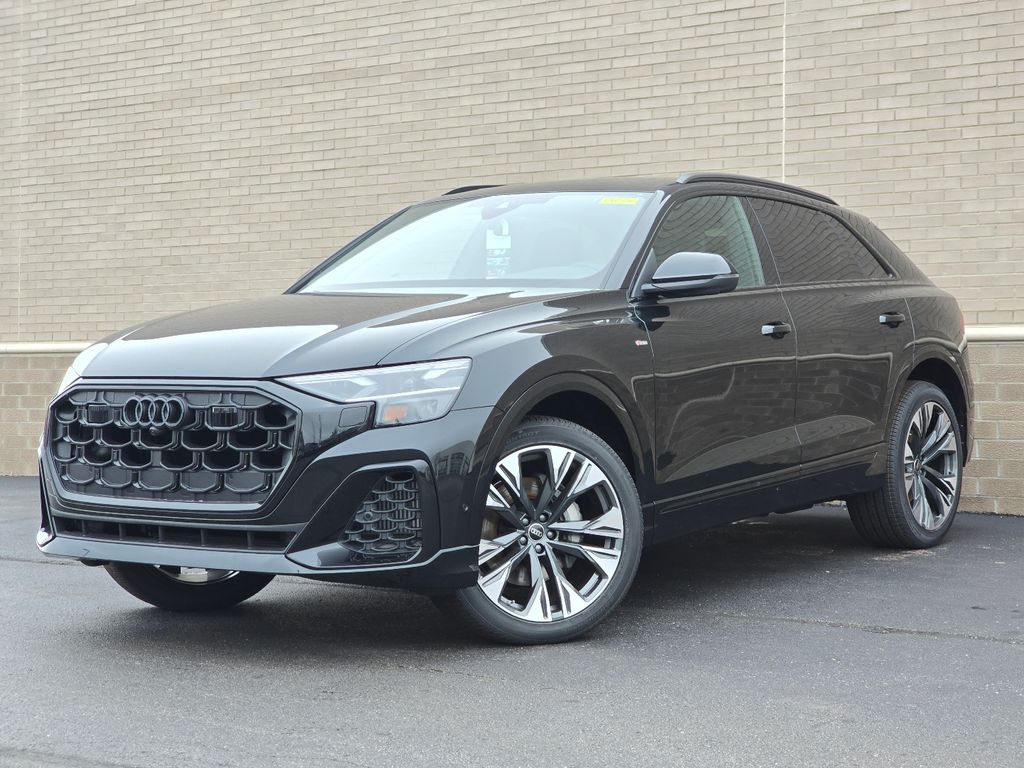 mythos black metallic 2026 Audi Q8 SUV / Crossover All-Wheel Drive 8-Speed Automatic