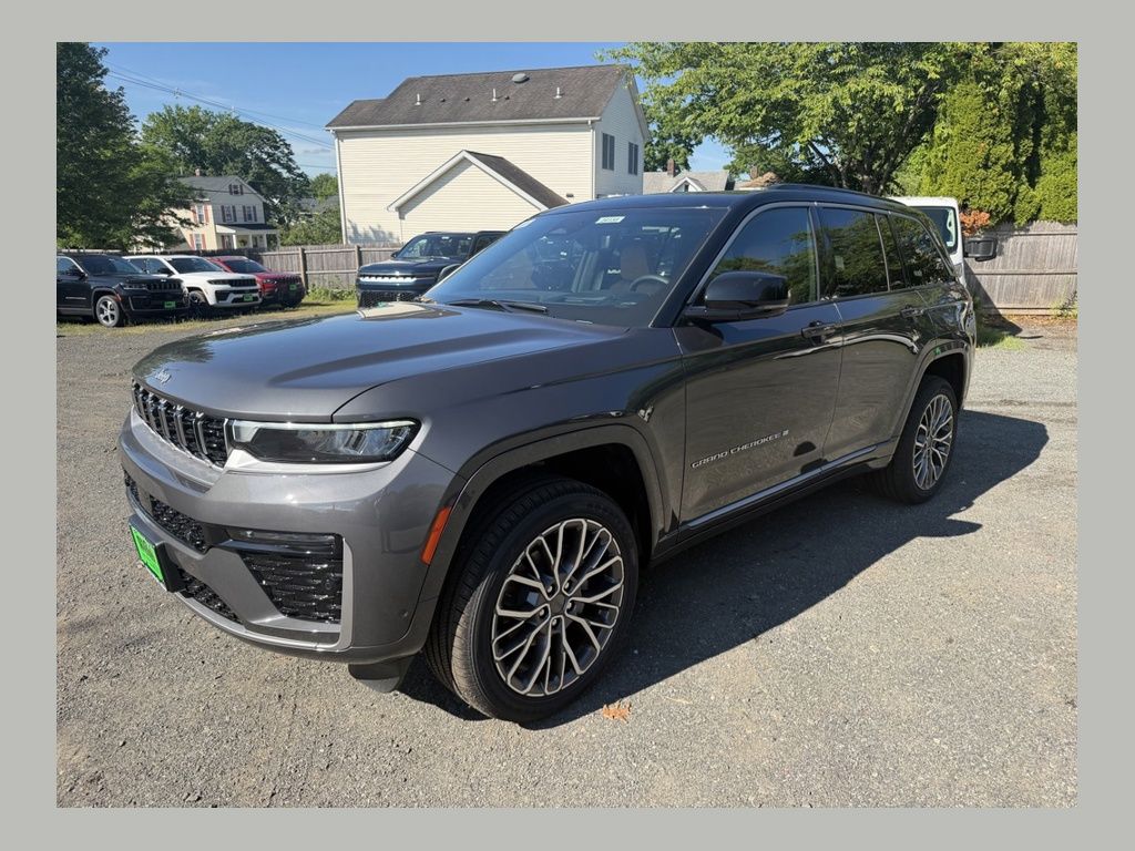 Baltic Gray Metallic Clearcoat 2026 Jeep Grand Cherokee SUV / Crossover Four-Wheel Drive 8-Speed Automatic