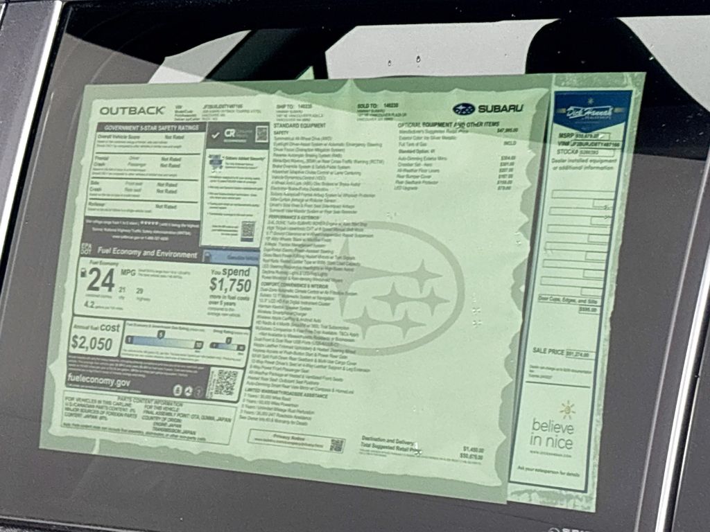 2026 Subaru Outback Touring XT