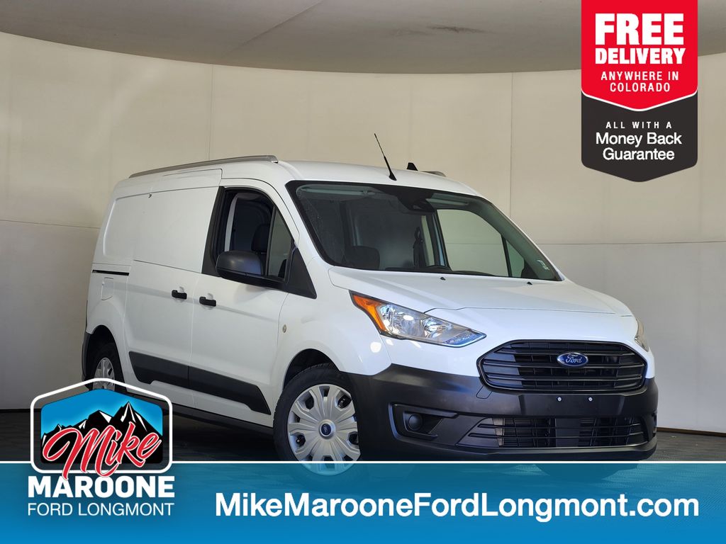 Frozen White 2019 Ford Transit Connect Van Front-Wheel Drive 8-Speed Automatic