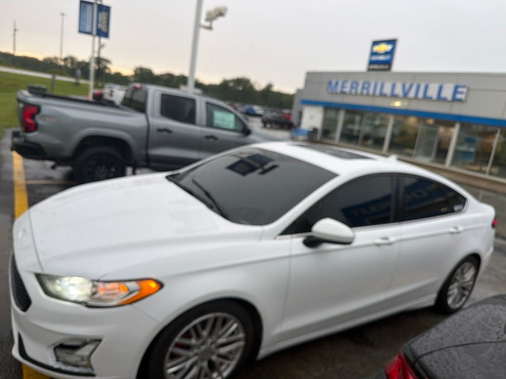 Oxford White 2020 Ford Fusion SE AWD Sedan All-Wheel Drive 6-Speed Automatic