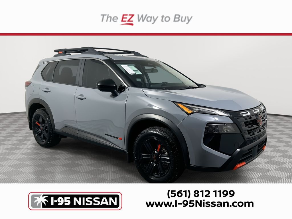 Boulder Gray Pearl 2025 Nissan Rogue SUV / Crossover All-Wheel Drive Continuously Variable Transmission