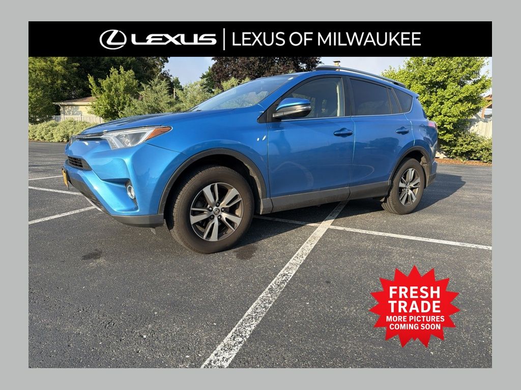 Electric Storm Blue 2017 Toyota RAV4 SUV / Crossover All-Wheel Drive 6-Speed Automatic