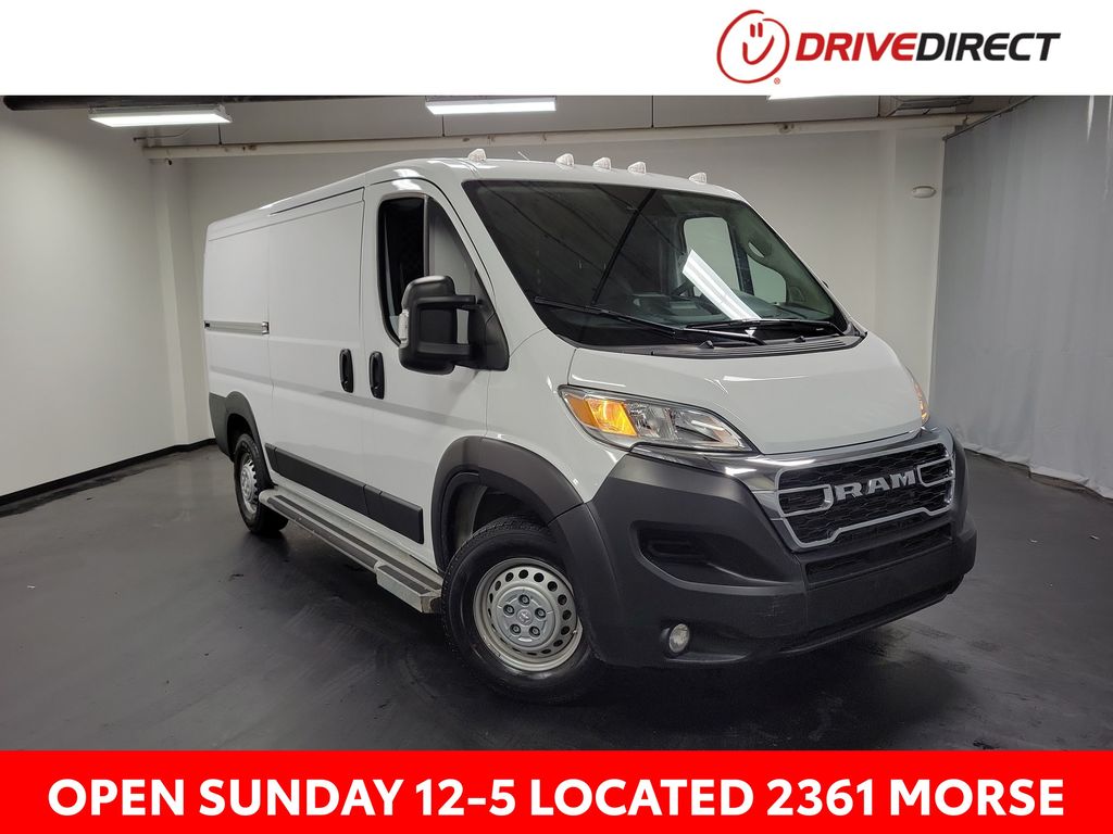 Bright White Clearcoat 2025 RAM ProMaster Van Front-Wheel Drive 9-Speed Automatic