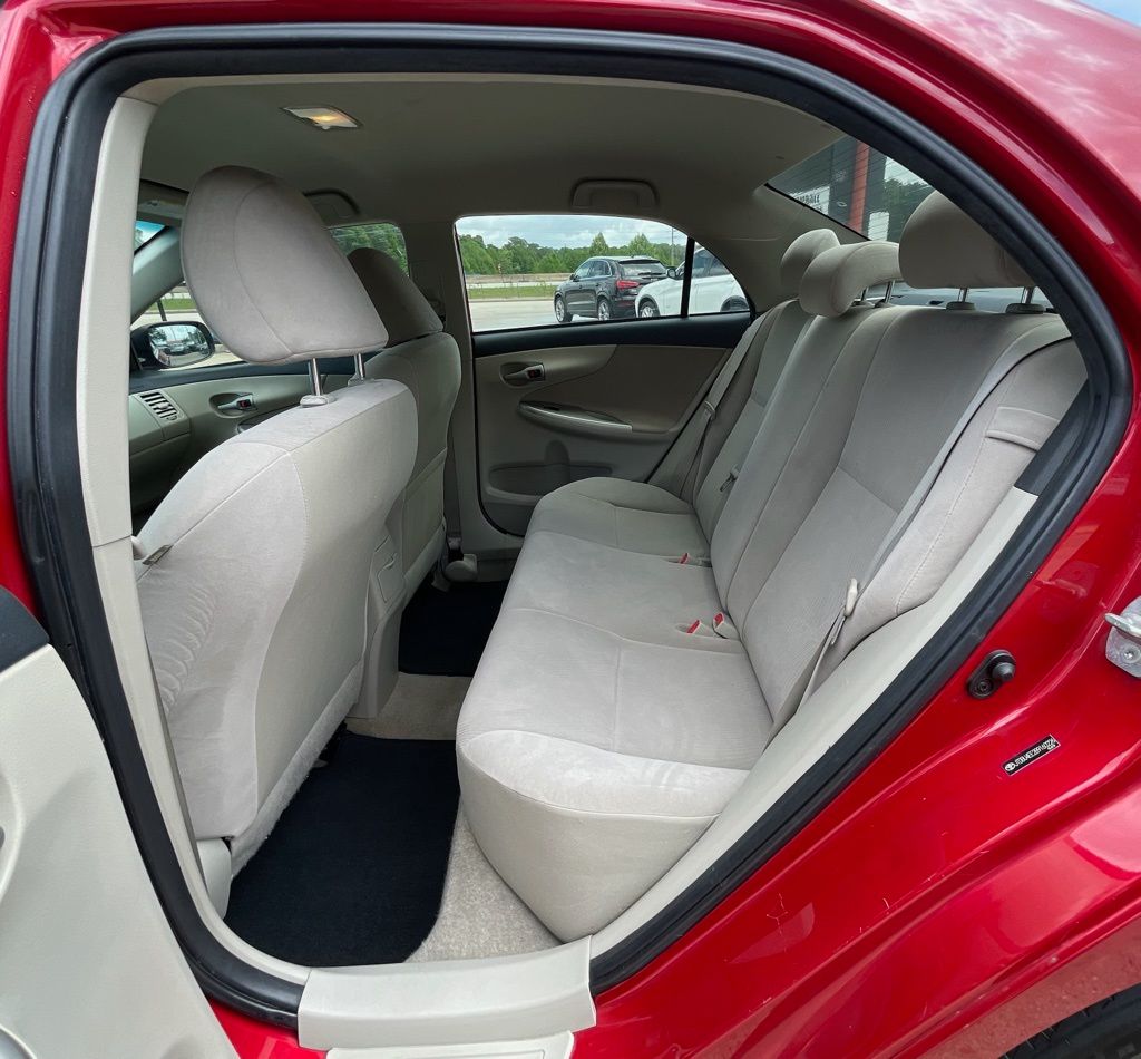 2011 Toyota Corolla LE Red at Emmons Autoplex
