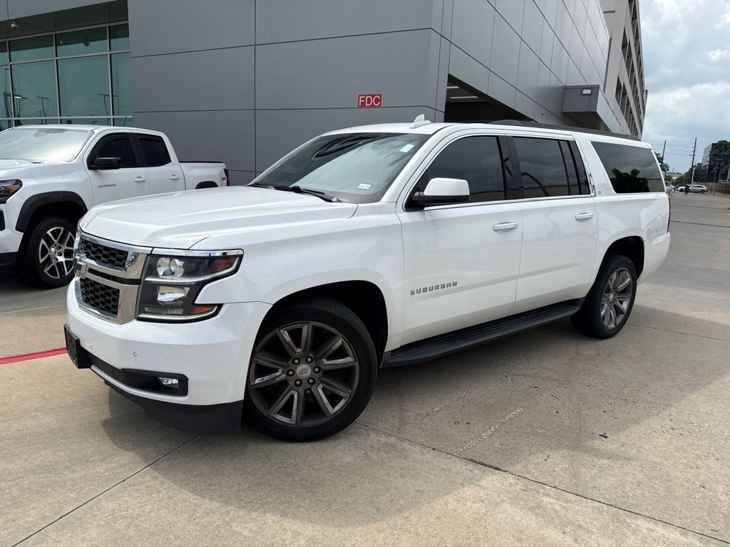 2017 Chevrolet Suburban LT White at Joe Myers Mazda Kia