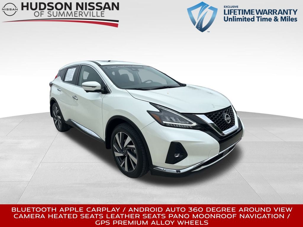 2024 Pearl White Tricoat Nissan Murano SL SUV
