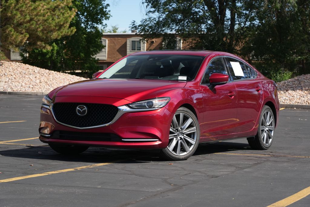 Soul Red Crystal Metallic 2018 Mazda MAZDA6 Sedan Front-Wheel Drive 6-Speed Automatic