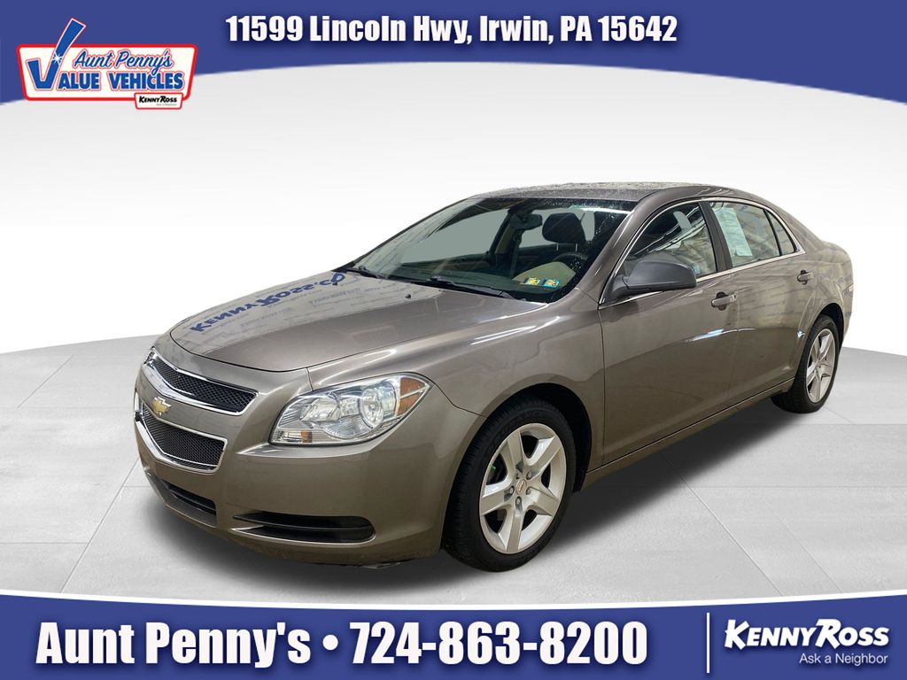 Gray (Mocha Steel Metallic) 2012 Chevrolet Malibu Sedan Front-Wheel Drive 6-Speed Automatic Overdrive