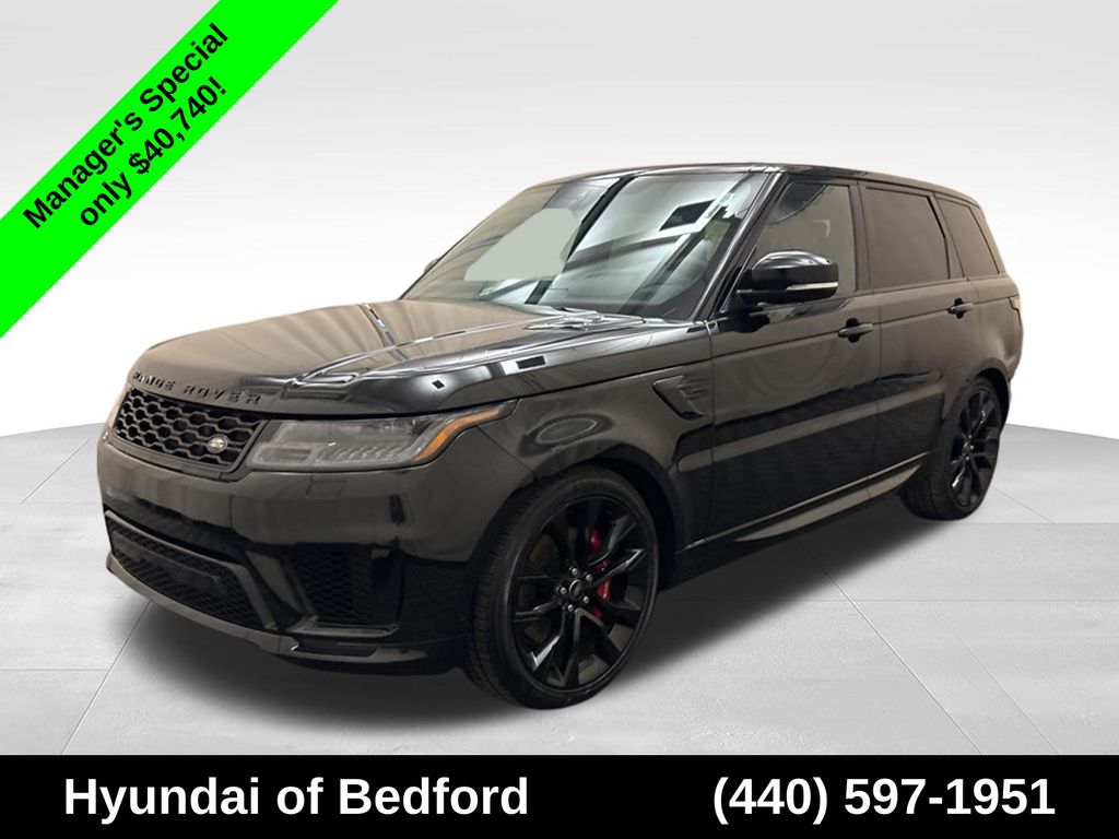 Santorini Black Metallic 2022 Land Rover Range Rover Sport SUV / Crossover All-Wheel Drive 8-Speed Automatic