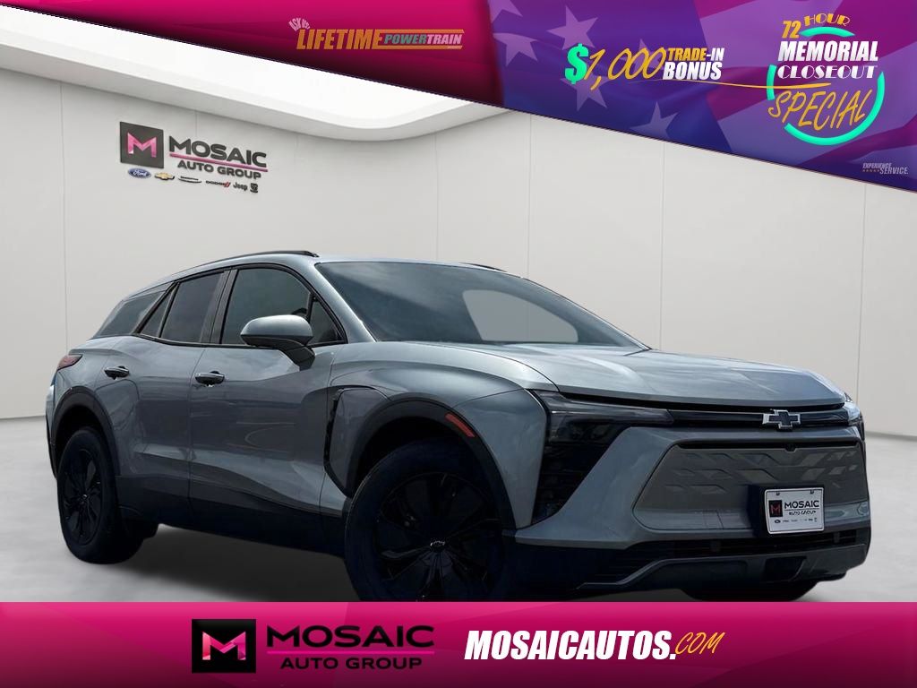Sterling Gray Metallic 2025 Chevrolet Blazer EV LT eAWD SUV / Crossover All-Wheel Drive 1-Speed Automatic