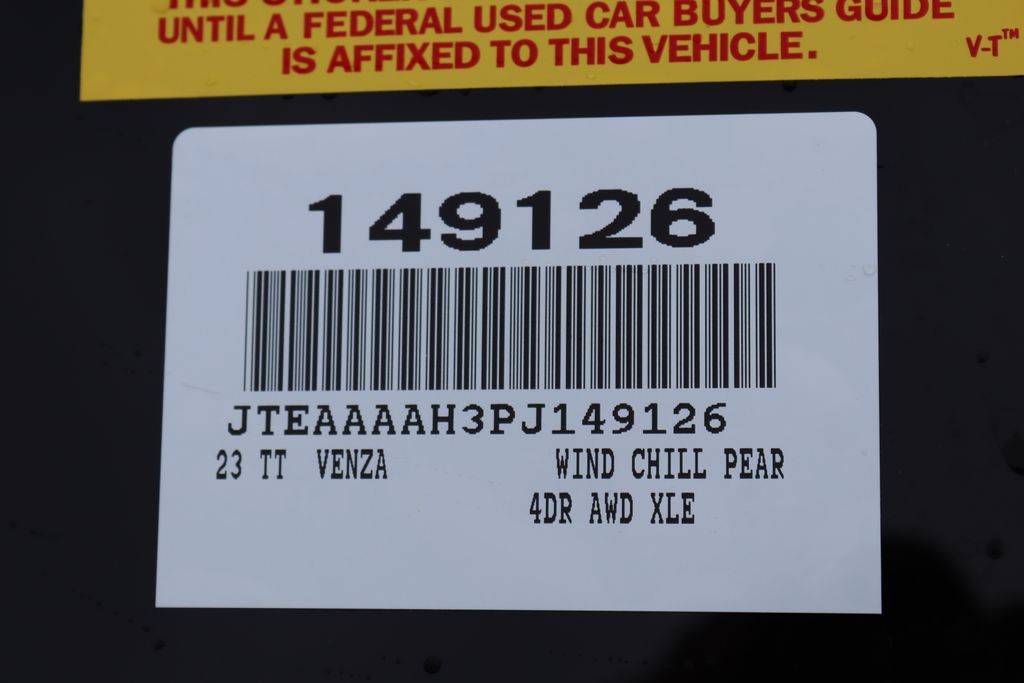 Thumbnail: 2023 Toyota Venza - 7