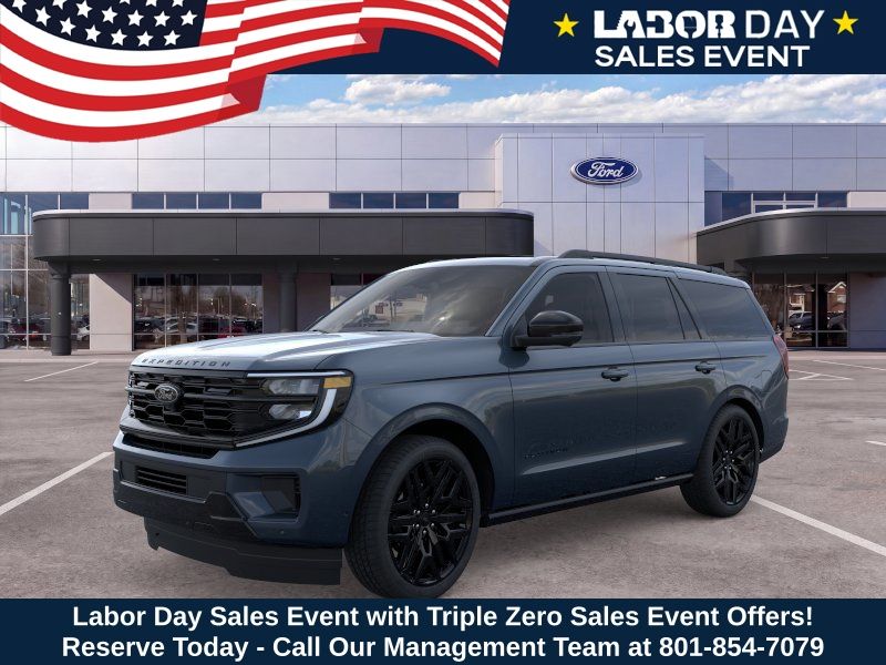 Blue Metallic 2026 Ford Expedition SUV / Crossover Four-Wheel Drive Automatic